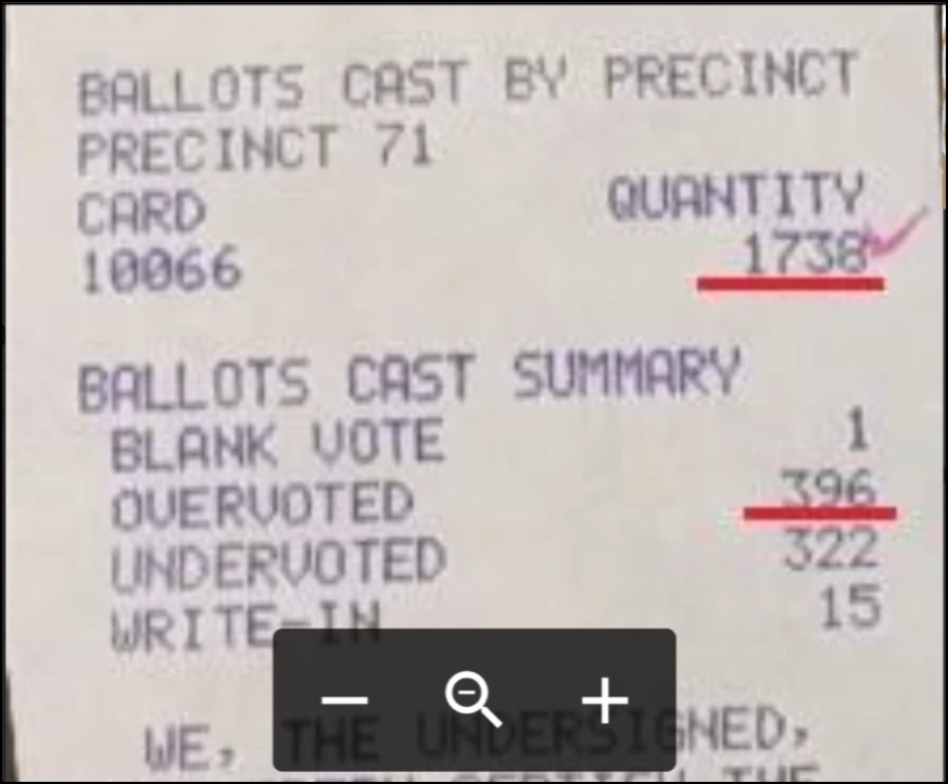 Merrimack Voting Machine Tape